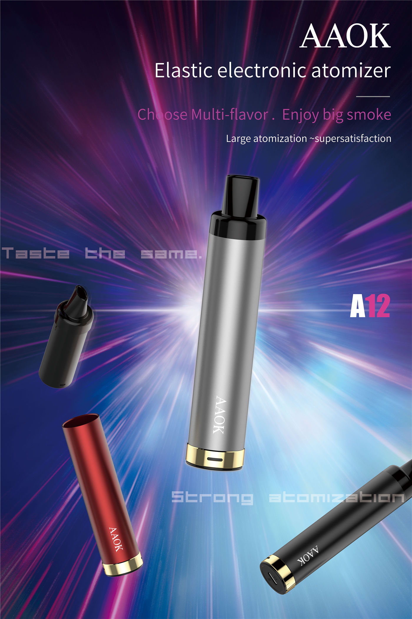 Hệ thống vape có thể sạc lại A12-5 (2)