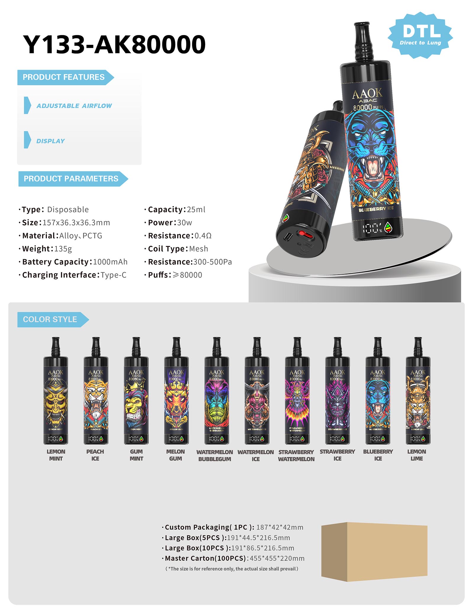 A133 Disposable Vape factory