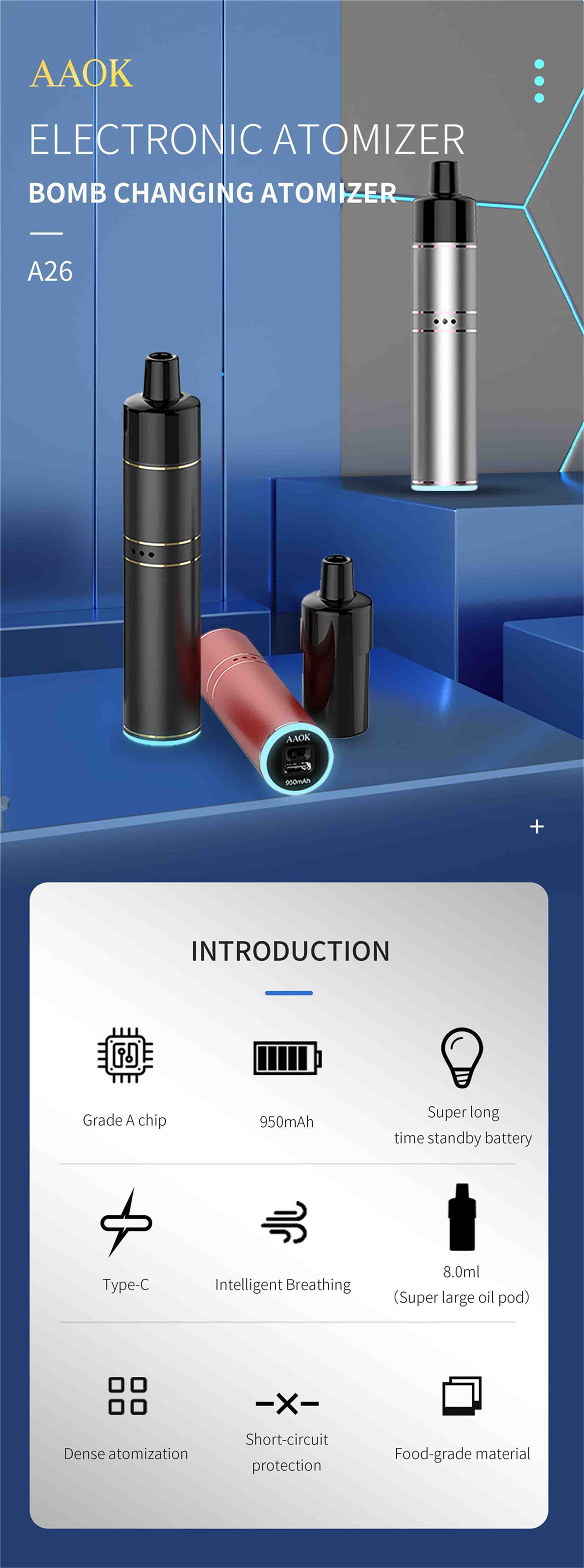 A26 ELECTRONIC ATOMIZER BOMB MUTATIO ATOMIZZR (13)