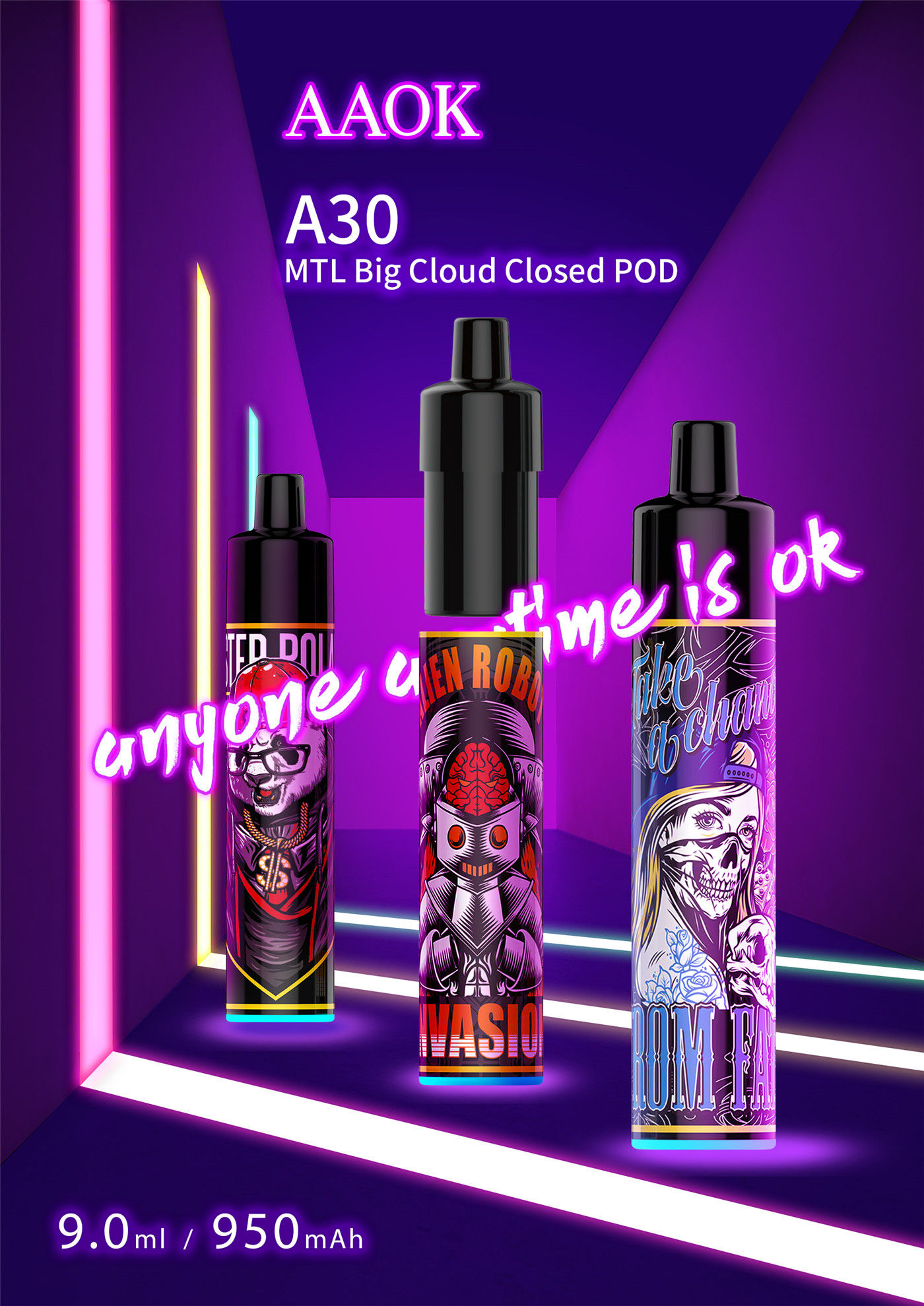 A30 Doldurula bilən dəyişdirilə bilən vape sistemi-3 (1)