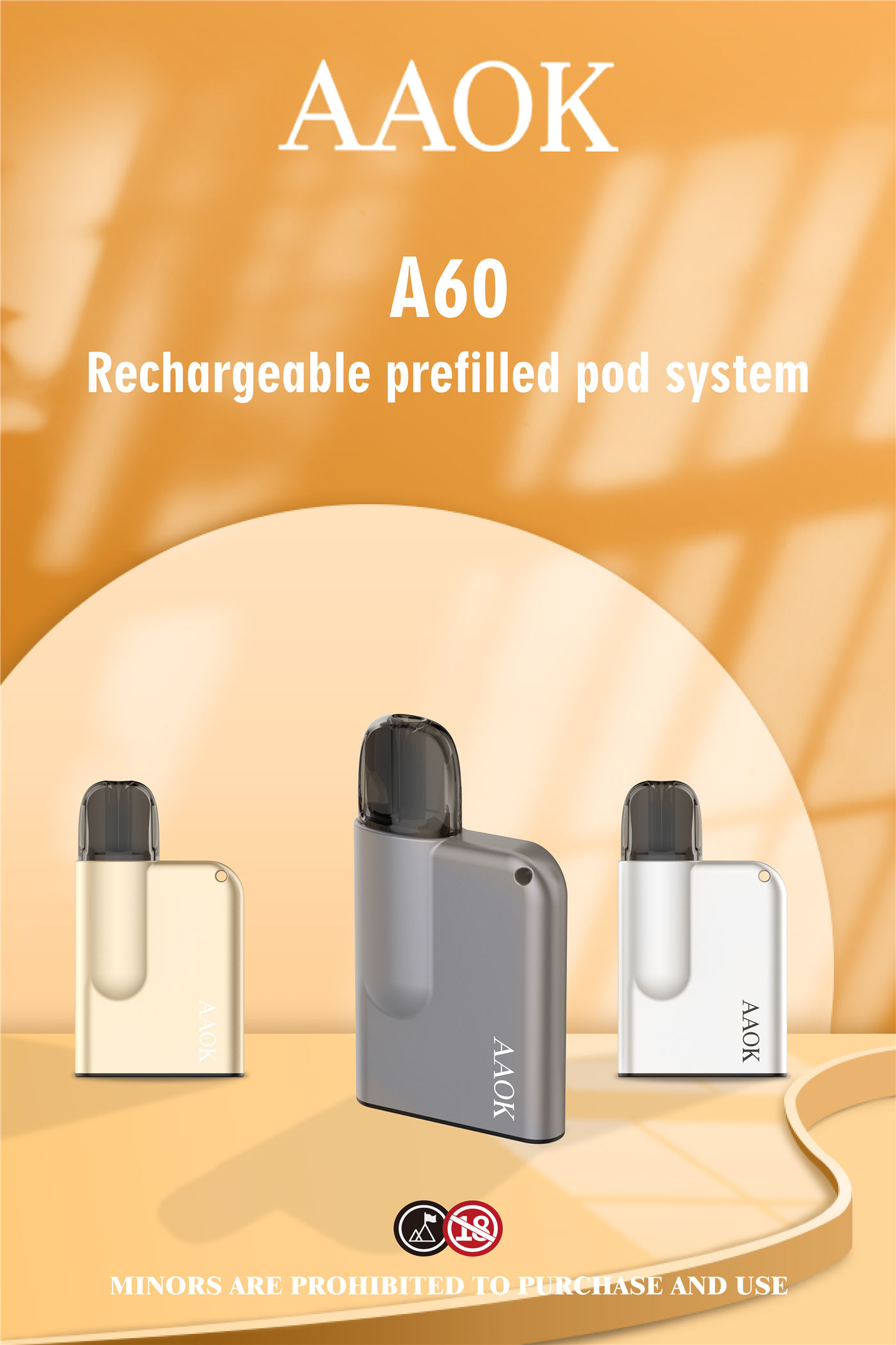 A60 Rechargeable & Refillable Open Vape System-2 (2)