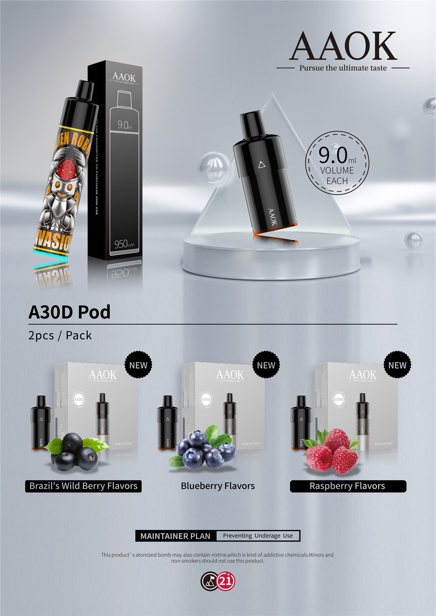 A30 Rechargeable Replaceable vape system-3 (7)