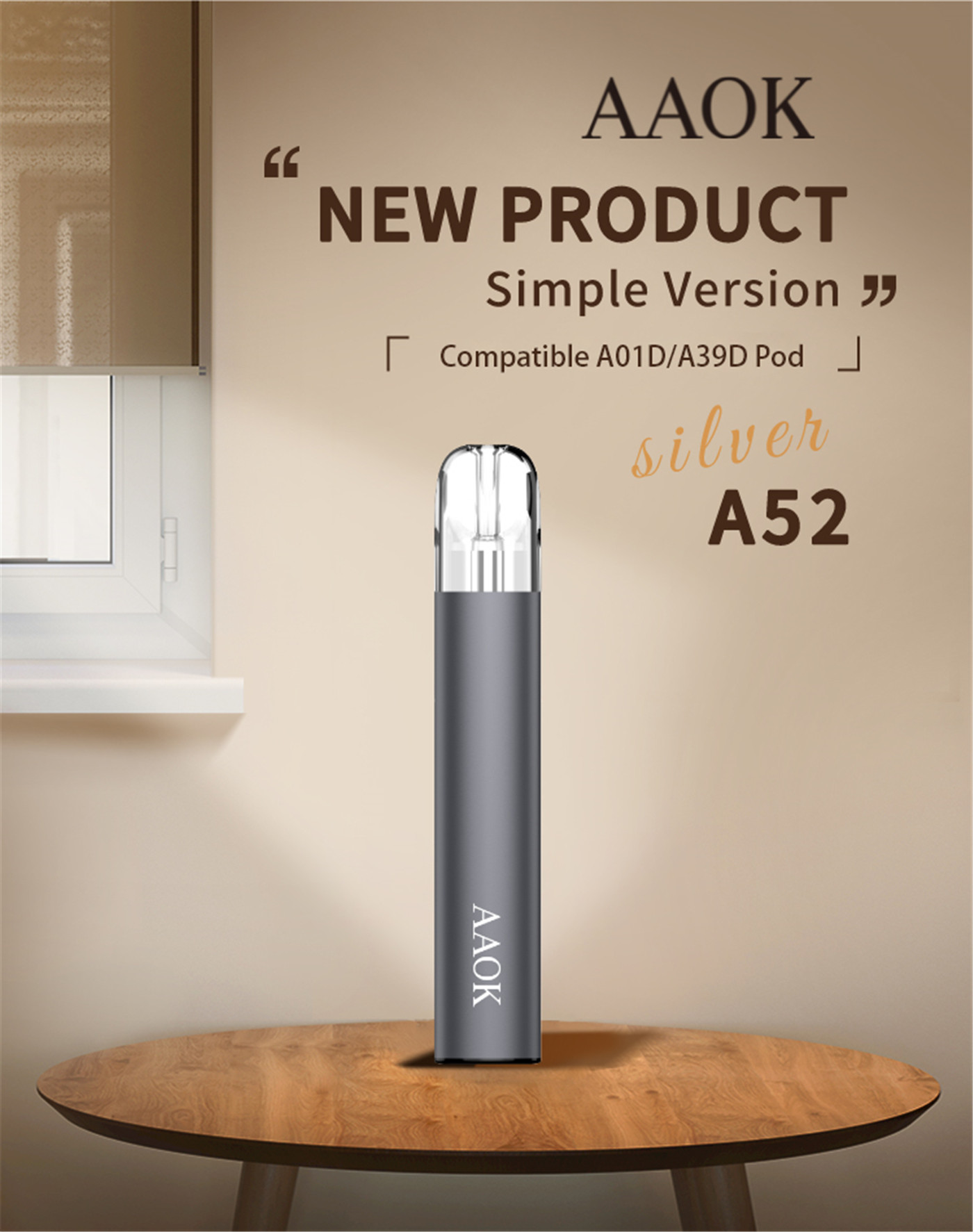 A52 Rechargeable& Refillable open vape system-4 (1)