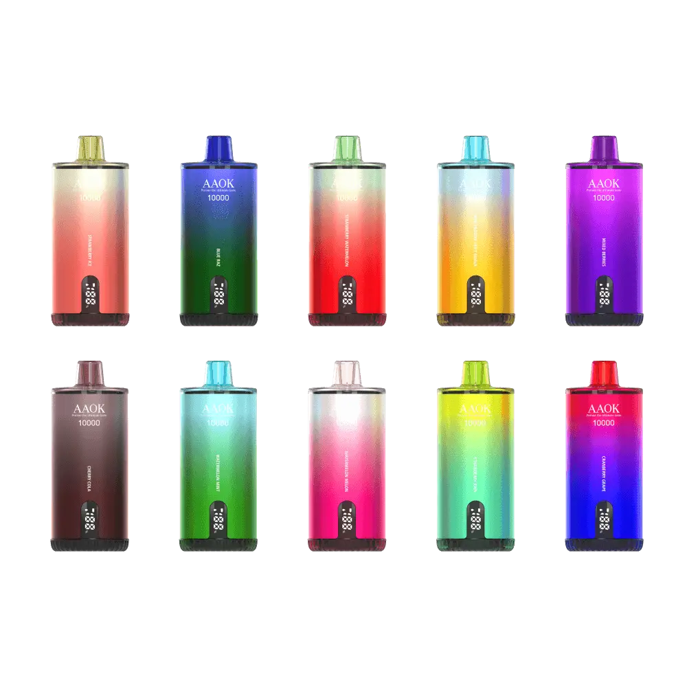 Wholesale 10000 puffs disposable vape from AAOK vape manufacturer  Manufacturer and Supplier